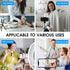 Wireless Lavalier Microphone for iPhone iPad Dual Clip On Mic 2 Pack Lightning