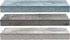 Sorbus Floating Shelves - 3 Pack 16 Inch Rustic Grey Blue Rustic Wall Shelves for Bedroom, Kitchen, Living Room, Bathroom Shelves, Home Decor, Office - Floating Shelf for Trophies, Frames