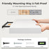 White Floating Shelves 36 Inch Long, 12 Inch Deep Floating Shelves for Wall, 36 x 12 Shelves for Wall Storage & Display, 2" Thick Floating Shelf for Bathroom, Living Room, Bedroom, Set of 2