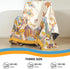 Boho Throw Blanket for Bed,100% Cotton Breathable Muslin Soft Throw, Fall Bed Throw Blanket Floral Bird Butterfly Printed Decor Large Blankets,80"×90" Rustic Farmhouse Throw for Sofa Couch Chair