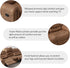 CANMOV Faux Leather Manual Loveseat Recliner, 2 Seat Reclining Chair, Overstuffed Comfortable Arms and Back Recliner Chair, Couch Set for Living Room, Bedroom Furniture, Office,Nut Brown