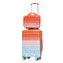 2 Pc PC Spinner Wheel Luggage Set with Gradient Color and Lock