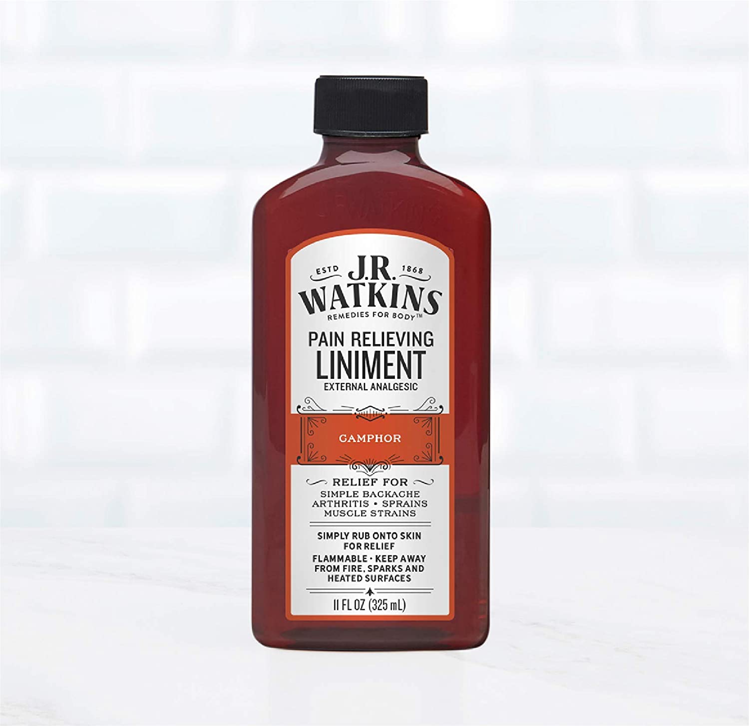 J.R. Watkins Natural Pain Relief Liniment, 11 Oz.