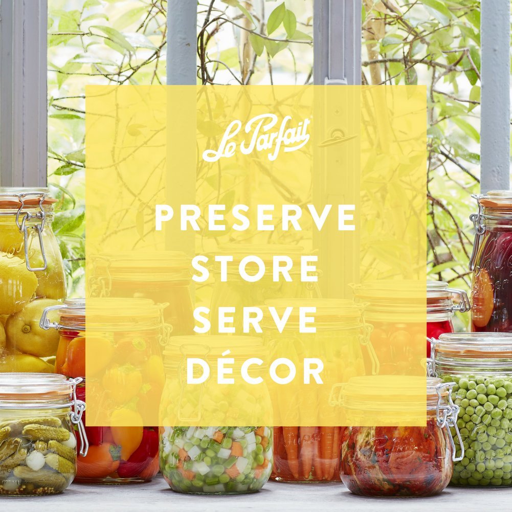 Le Parfait Super Jars - Food Storage Containers