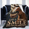 Funny Horse Throw Blanket Soft Fleece Blanket Men Women Gift for Kids Boys Girls for Party Couch Sofa Bed Deco Blankets 50x40 Inches
