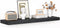 Floating Shelves - 10.3 Inch Deep Wall Shelf for Decor & Storage - Wall Mounted Display Shelving with Invisible Heavy-Duty Metal Bracket - 36" W x 10.3" D x 1.8" H - Set of 1 - Rustic Black