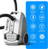 Prolux Tritan Canister Vacuum with Sealed HEPA Filtration and 12 Amp Motor