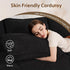 HOOOWOOO Modular Sectional Sofa Couch,Matching Free Combination Cloud Couch Armless Chair(Black Corduroy)