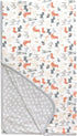 Copper Pearl Jumbo Premium Knit 3 Layer Stretchy Throw Blanket Rufus, Twin