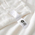 Cozy Bliss Checkered White Large Faux Rabbit Fur California King Size Bed Blanket, Soft Fuzzy Fluffy Minky Cream Furry Blankets for Couch, Bed (90 * 108 Inches Ivory)