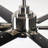 72" Bankston 6-Blade Led Ceiling Fan with Remote Light Kit Included