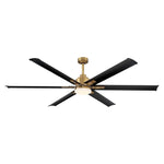 72" Bankston 6-Blade Led Ceiling Fan with Remote Light Kit Included