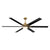 72" Bankston 6-Blade Led Ceiling Fan with Remote Light Kit Included