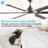 72" Bankston 6-Blade Led Ceiling Fan with Remote Light Kit Included