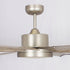 72" Bankston Integrated Led Indoor Nickel Standard Ceiling Fan with Remote Control And Light Kit Included