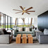 72 Modern Rustic Ceiling Fan 7-Blades