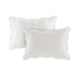 3 Piece Reversible Scalloped Edge Quilt Set White King/Cal King