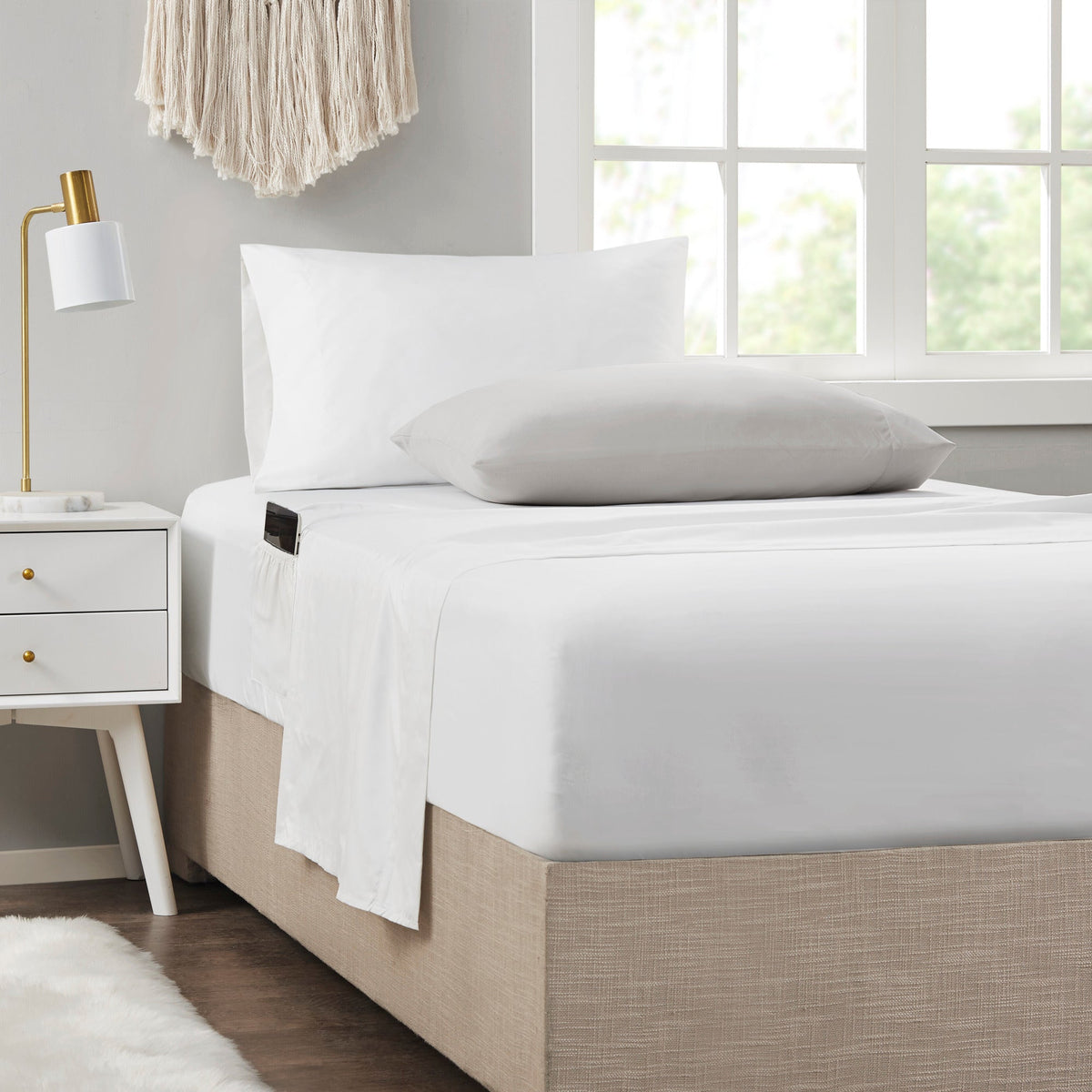 Comforter Set with Bed Sheets Yellow King
