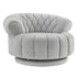 Round Swivel Accent Chair With Rotation