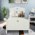 Platform Bed With Slat Support And Headboard And Footboard