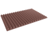 4 Inch Acoustic Foam Pyramid Style Panels - 13 Color Options