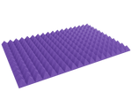 4 Inch Acoustic Foam Pyramid Style Panels - 13 Color Options