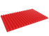 4 Inch Acoustic Foam Pyramid Style Panels - 13 Color Options