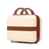 14'/20' 2-Piece Beige ABS Spinner Wheel Luggage Set
