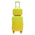 14'/20' 2-Piece PC Spinner Wheel Luggage Set with Gradient Color and Lock