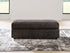 Lentiz - Oversized Accent Ottoman - Onyx