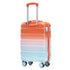 2 Pc PC Spinner Wheel Luggage Set with Gradient Color and Lock