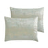 Vesta Gold Satin Circle-Quilted 7-Piece Comforter Set - Gold