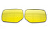 OLM Wide Angle Convex Mirrors with Defrosters (Golden) - 2015-2021 WRX / STI