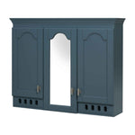 Wall Mount Mirror Cabinet With Adjustable Shelves, Soft Closing Hinges