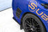 OLM Paint Matched/Gloss Black Rear Bumper Lip - World Rally Blue - 2015-2021 Subaru WRX / STI