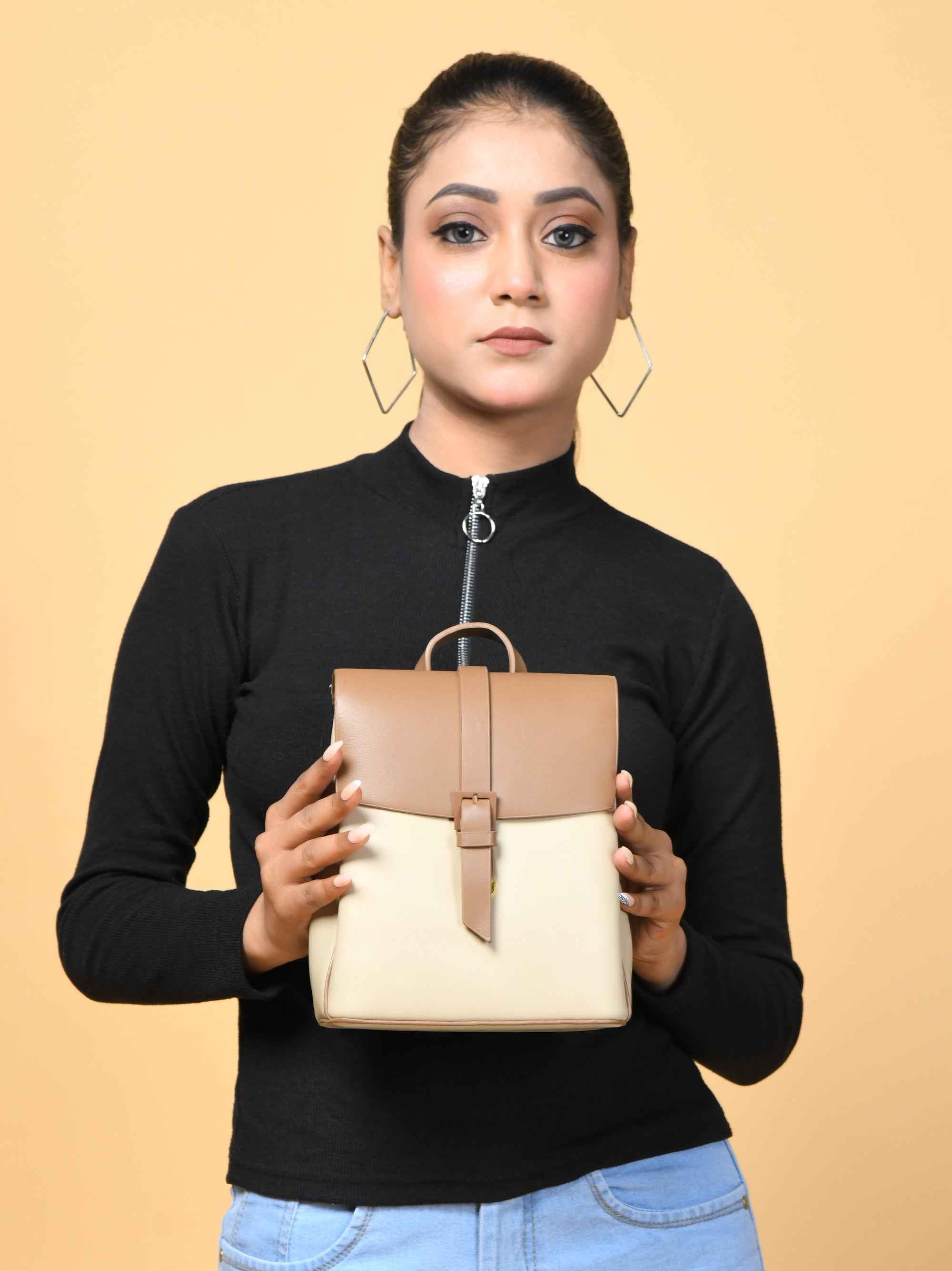 Claire Women's Backpack - Brown