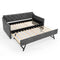 Daybed With Pop Up Trundle And USB Charging Armrest