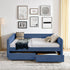 Upholstered Daybed & 2 Drawers