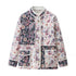Women's Quilted Jacket Paisley Floral Patchwork BYMANYC ® New York CONTEMPORARY VIBRANT BOHO OUTERWEAR - New Collection