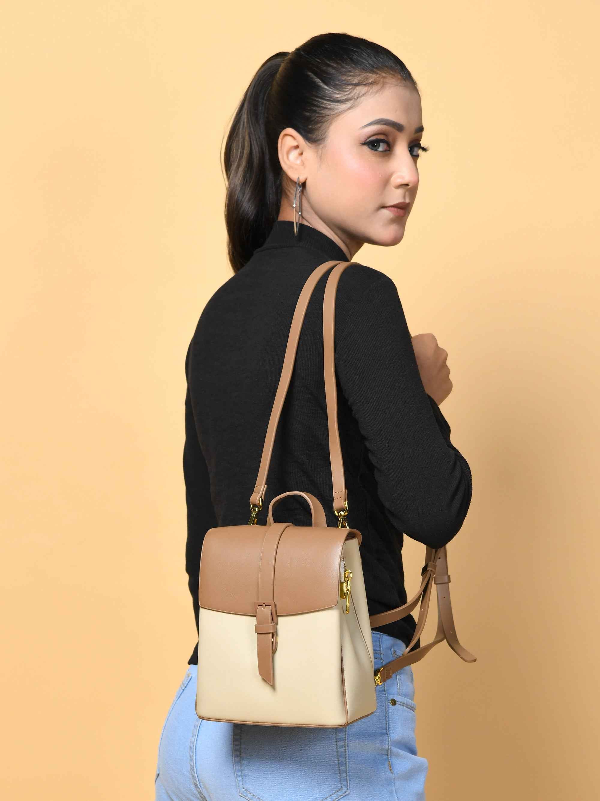 Claire Women's Backpack - Brown