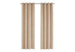 2 Pieces Set Room Darkening Curtain Panels with Grommet