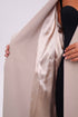 Cambridge Comfort Wraparound Wool Cashmere Coat in Nude