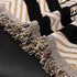 Chenille Sofa Throw Cover, Textured Chevron Decorative Couch Blanket for Living Room