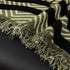 Chenille Sofa Throw Cover, Textured Chevron Decorative Couch Blanket for Living Room