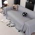 Soft Decorative Throw for Sofa and Loveseat, Textured Sofa Cover Blanket for Couch