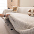 Decorative Slipcover for Pets, Kids, Boho Woven Couch Cover Throw Blanket with Tassel