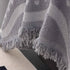 Luxurious Jacquard Couch Cover, Snag-Resistant Pet Friendly Couch Throw with Fringe