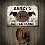 Cattle Brand - Holstein Sign