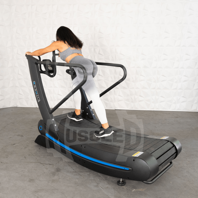 Commercial Self Powered Curve Treadmill - Muscle D Fitness - Standalone