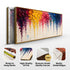 Rainbow Cascade Wall Art